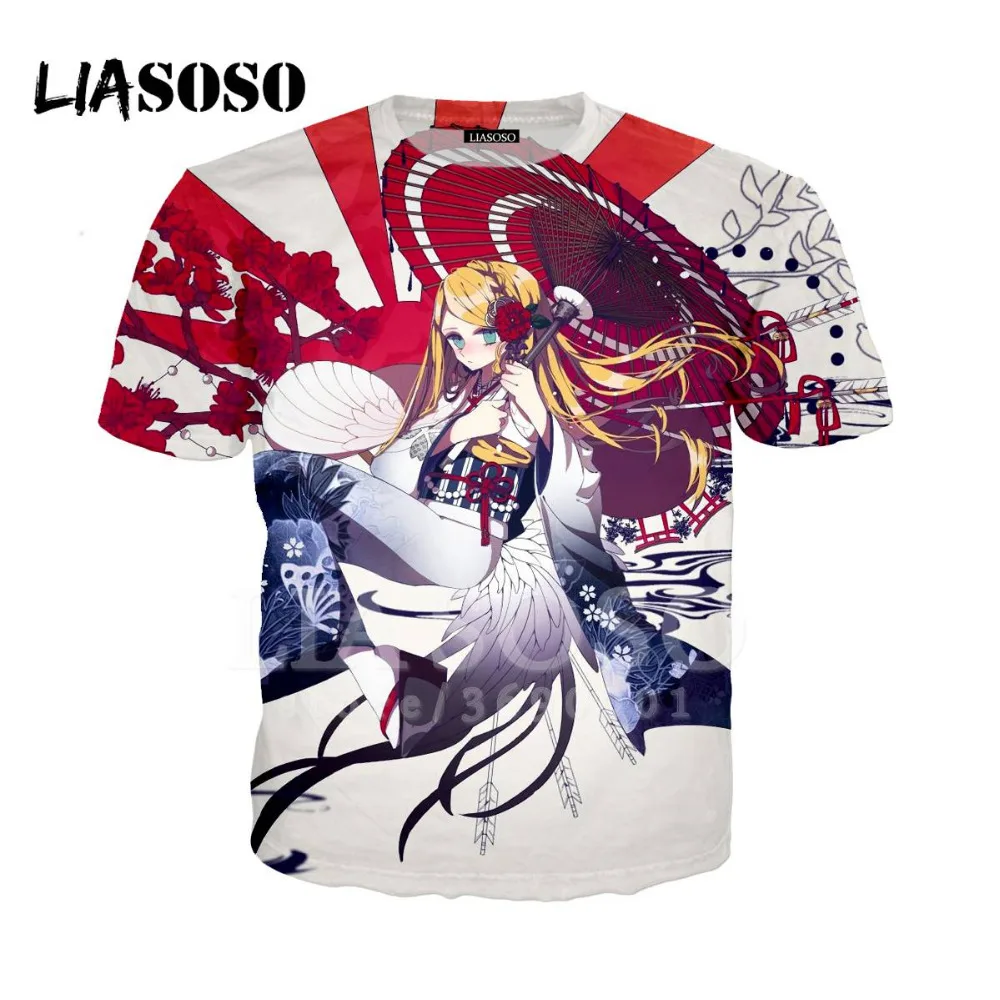 LIASOSO 3D принт для женщин и мужчин аниме ангелы смерти Рейчел Гарднер Милая