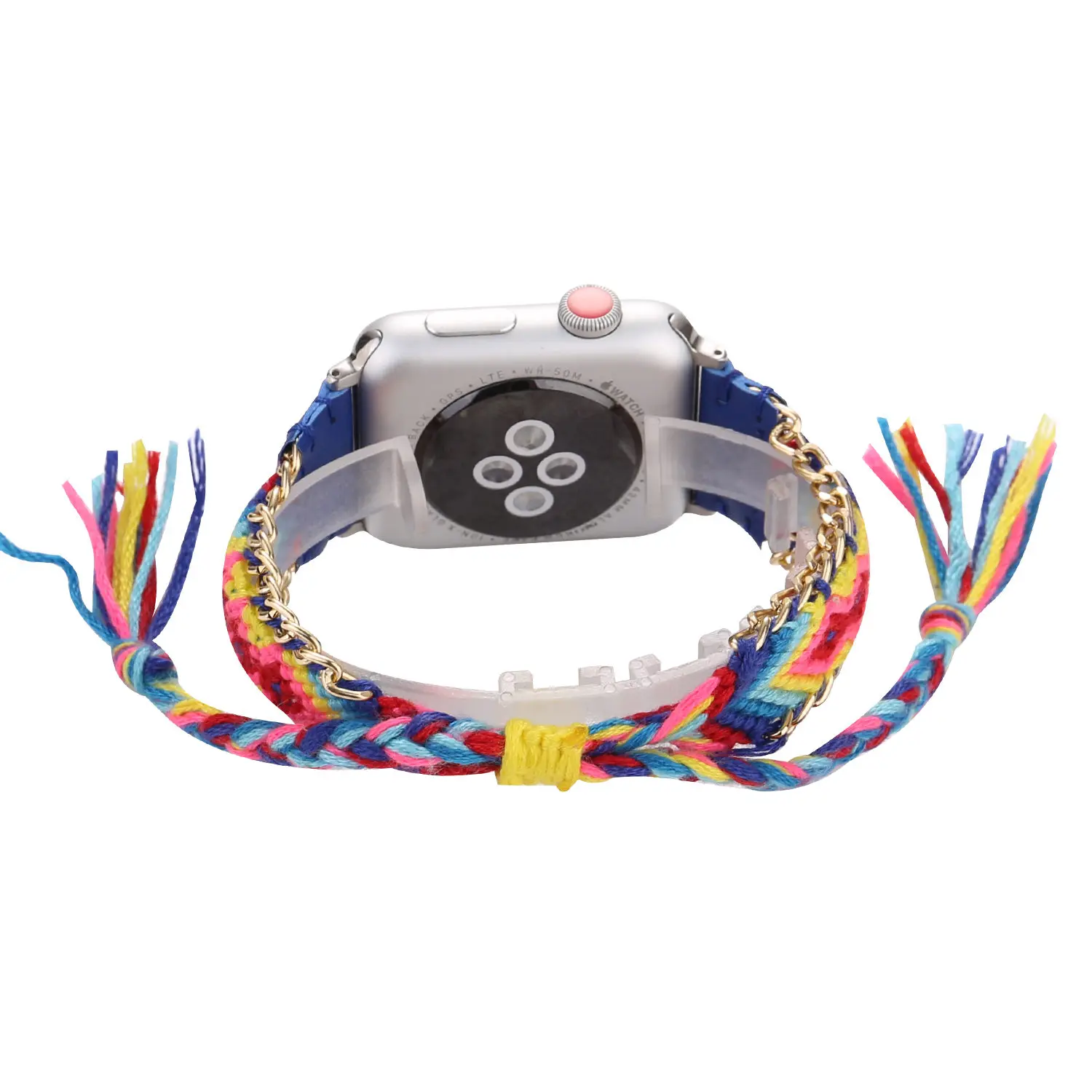 Ремешок вязаный для Apple Watch Band 42 44 мм 38 40 цветной шерстяной сменный Браслет iWatch Series