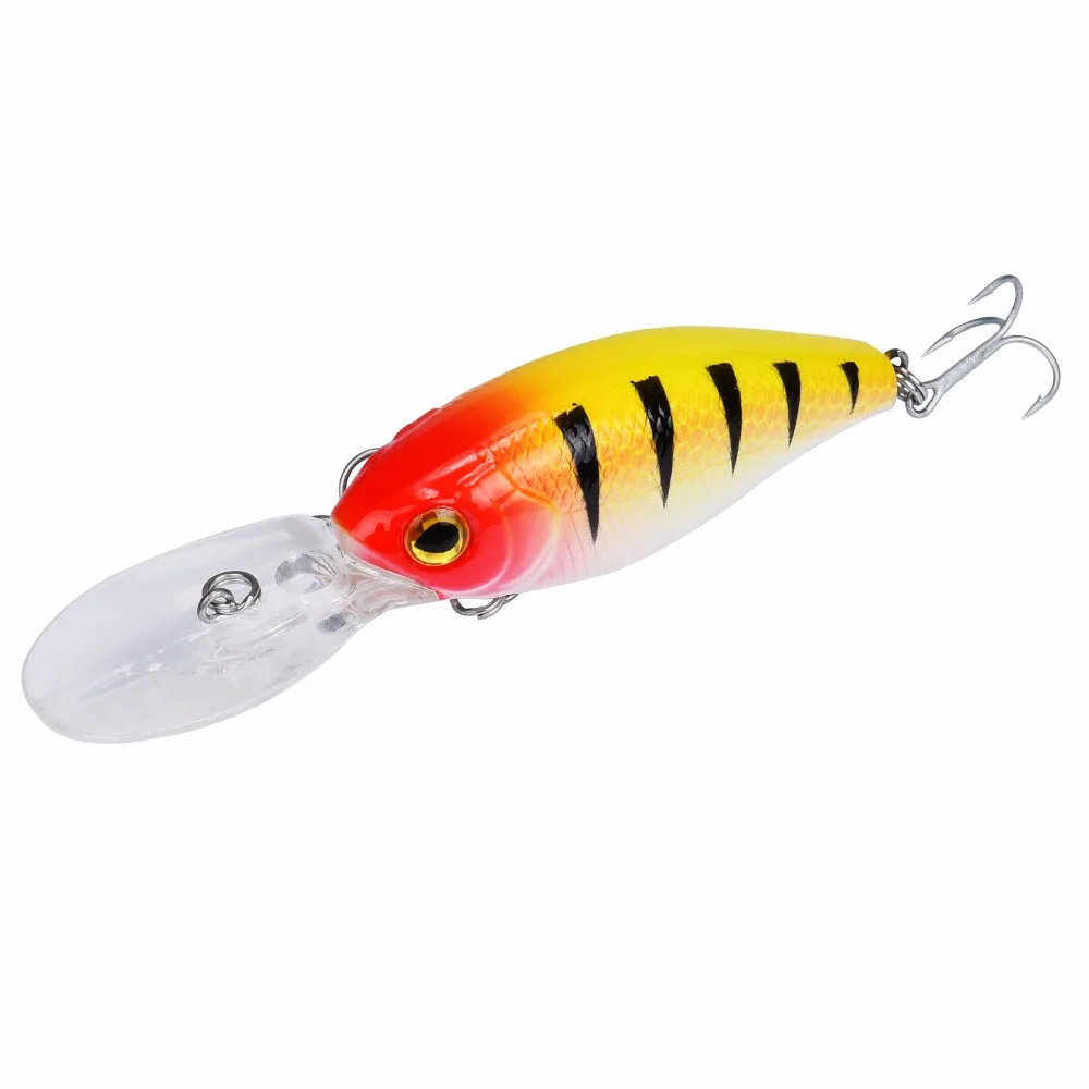 MadBite 11 см 20 г Глубина Жесткий Рыбалка приманки плавающий прикормы Crankbait Блесен 5