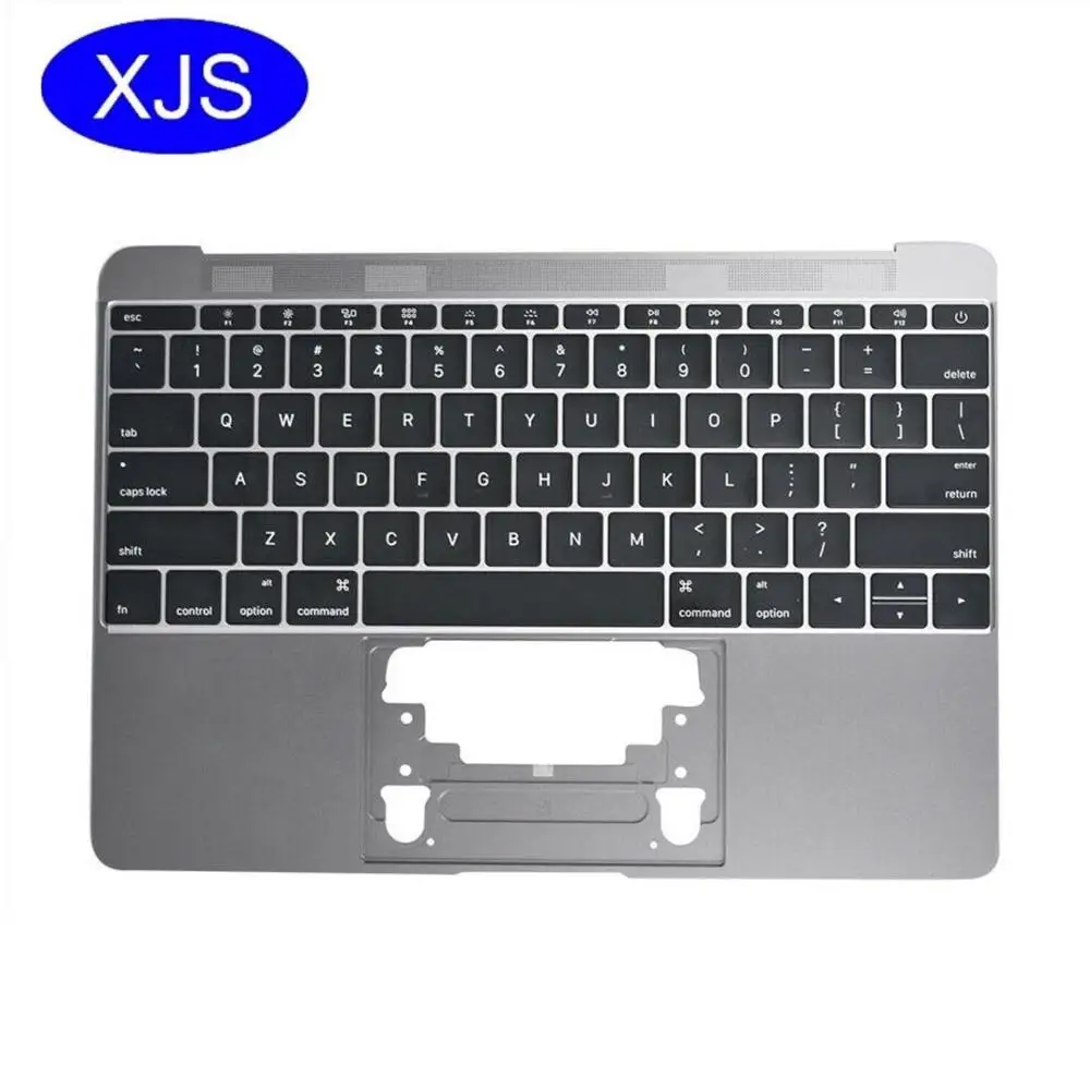OriginalA1534 верхний чехол с клавиатурой US макет для Macbook Pro Retina 12 &quot2015 лет серый цвет