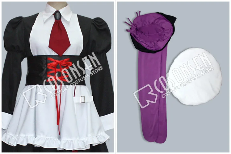 Костюм для косплея ONSEN Umineko no Naku Koro ni shison костюм с шляпой любого размера