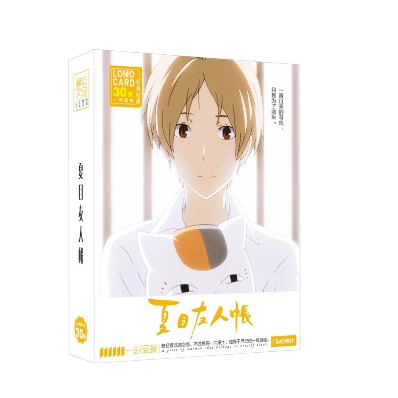 30 шт./компл. аниме Natsume ЛОМО карта мини Почтовые открытки поздравительная