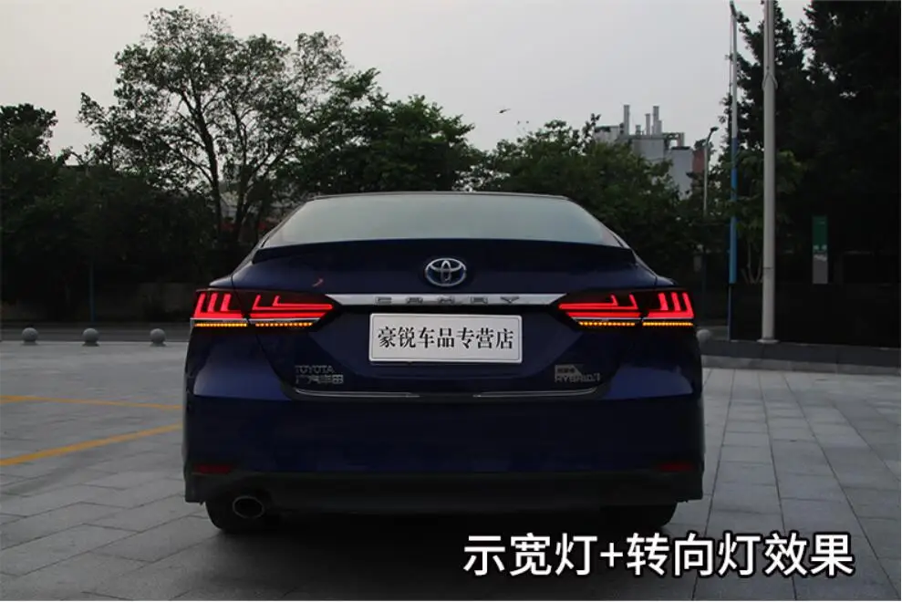 Динамический движущийся,~ Camry задний фонарь, светодиодный, Camry задние лампы, автомобильные аксессуары, Camry противотуманная фара; Corolla, фара Camry
