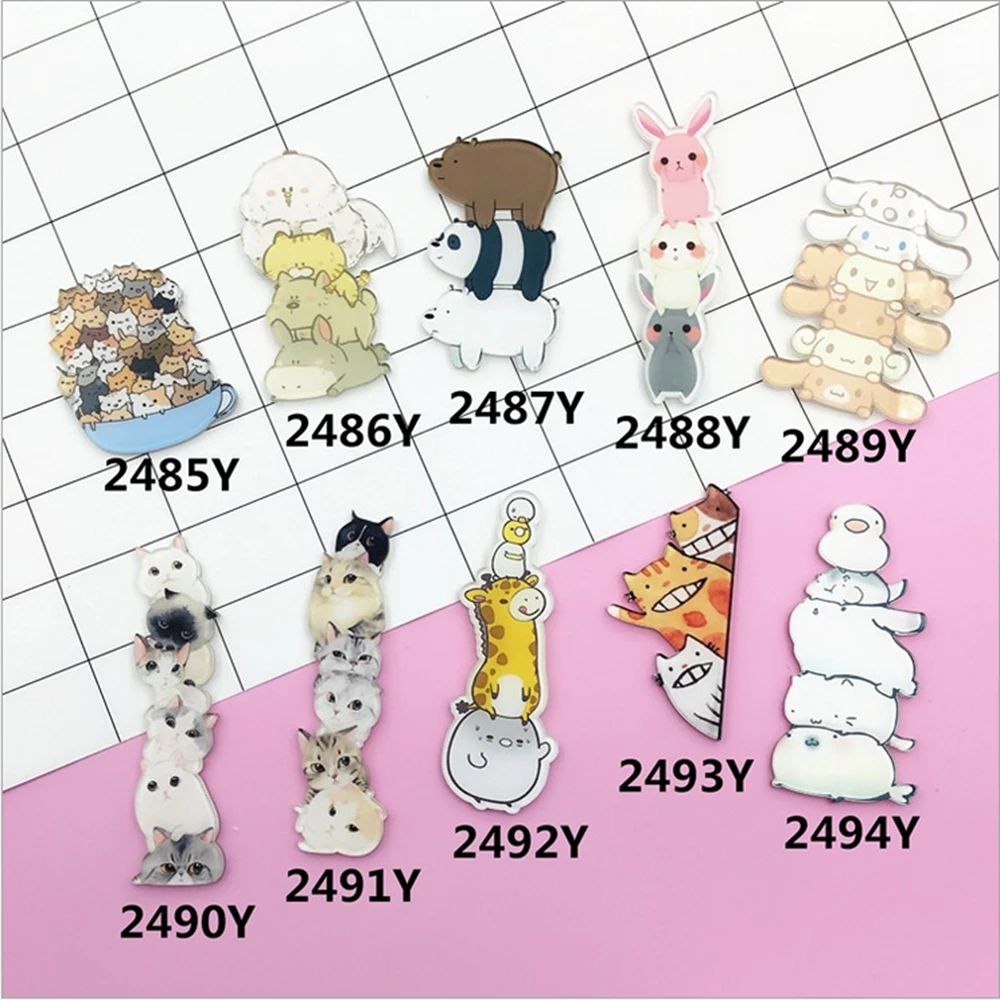 Кабошоны из смолы для рукоделия Kawaii Dog Cat Flatback рукоделия|crafts diy|craft flatbackcrafts cats |