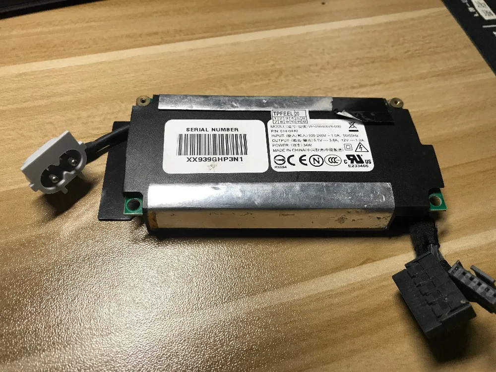 Внутренний б/у блок питания TPFEEL 34 Вт для капсул Apple Time A1254 A1302 A1355 A1409 2008 2012year 614 0440 0412