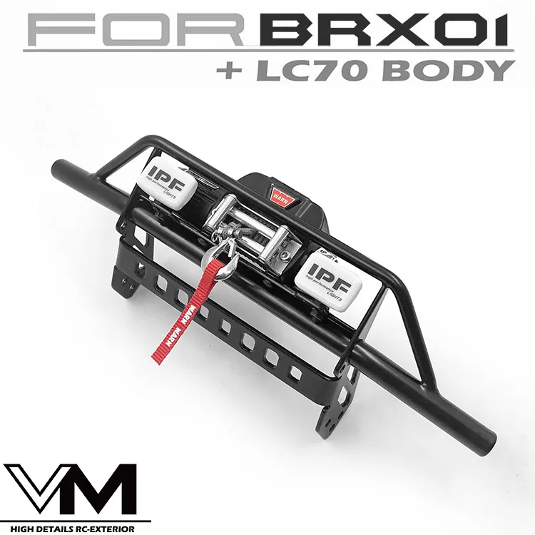 ARB металлический передний бампер Rhino для boomracing BRX01 + Корпус Killerbody LC70|Детали и