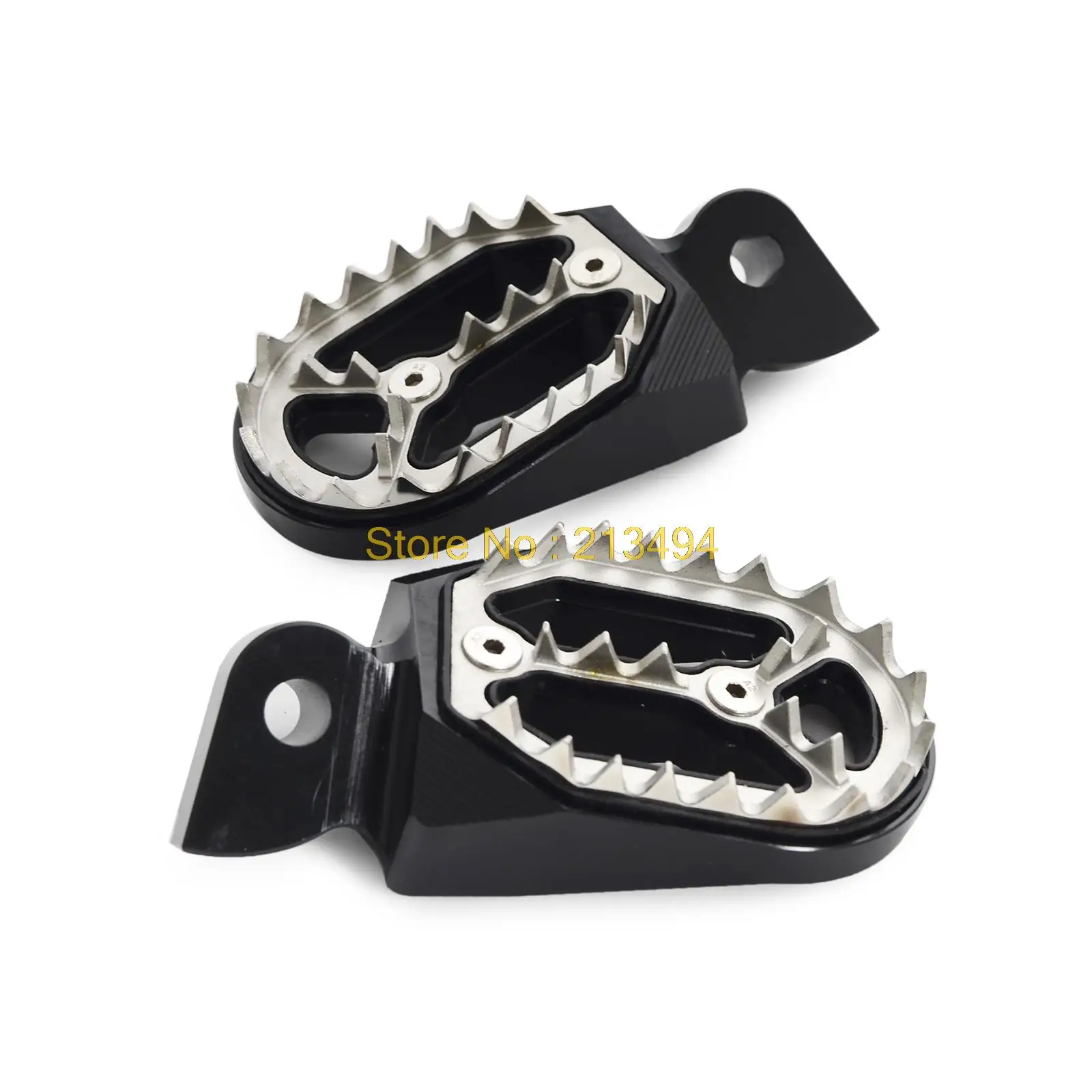 Широкие подножки с ЧПУ для мотоцикла подходит газовых моделей EC 1997 2015 Мотокросс