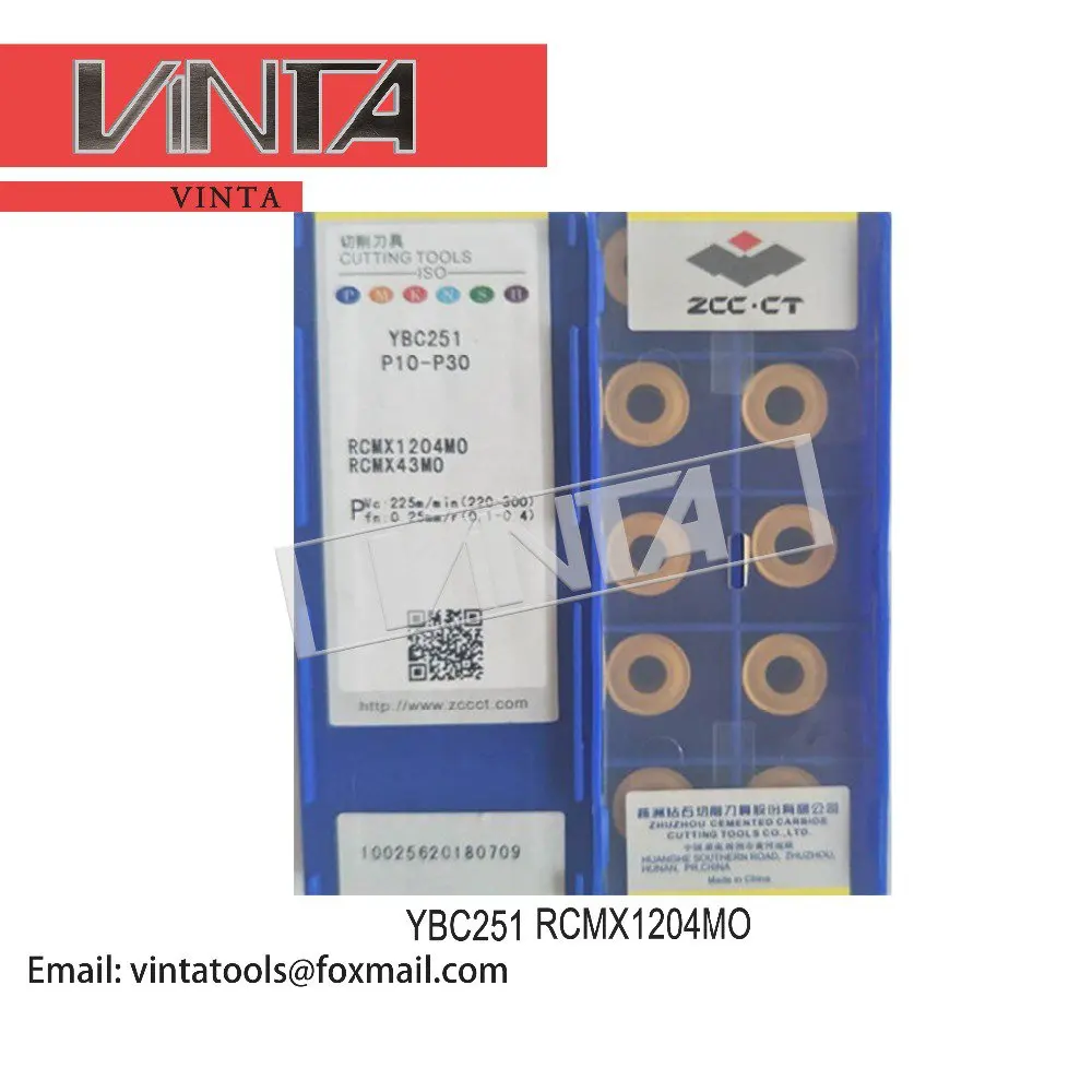 Бесплатная доставка 10 шт./лот YBC251 RCMX0803MO/RCMX1003MO/RCMX1204MO/RCMX1606MO/RCMX2006MO/RCMX2507MO карбидные