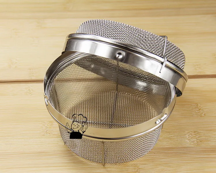 Сетчатые шарики из нержавеющей стали для супа ситечков приправ мешков фильтр