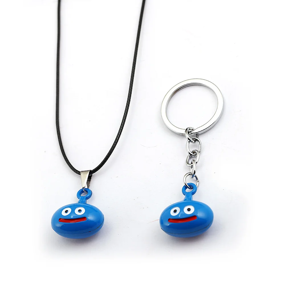 J Store брелок для ключей из игры Дракон Квест Kuesuto синий металлический с подвеской в