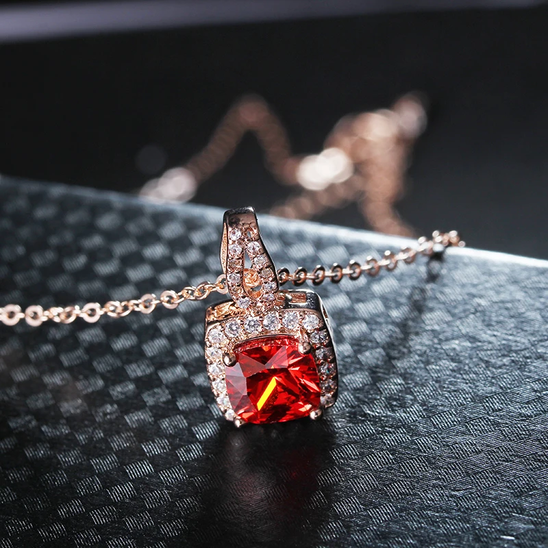 Женское винтажное украшение с кристаллами красный цвет аксессуары для свадебной