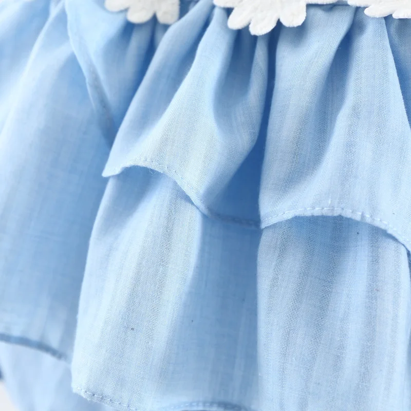 Комплект одежды для маленьких девочек от 9 месяцев до 2 лет летняя хлопковая