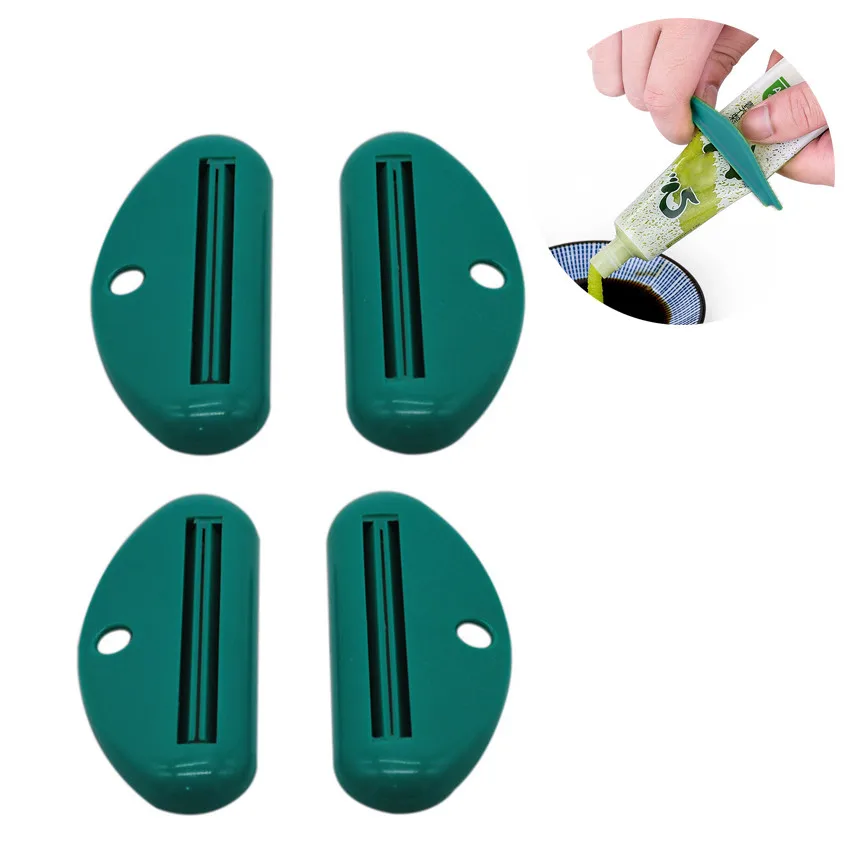 4 шт. ванная комната трубка Диспенсер Зубная паста (крем) Бытовая прокатки зубная