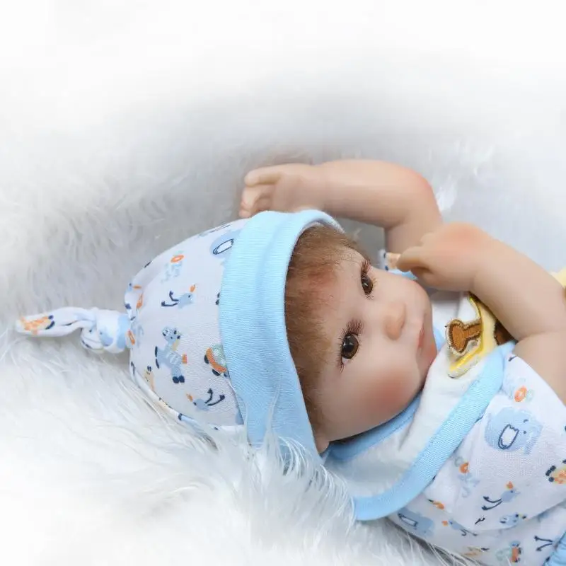Малышка реборн Bebe/Детская Reborn Baby куклы реалистичные 16 &quotсиликоновые Реальная