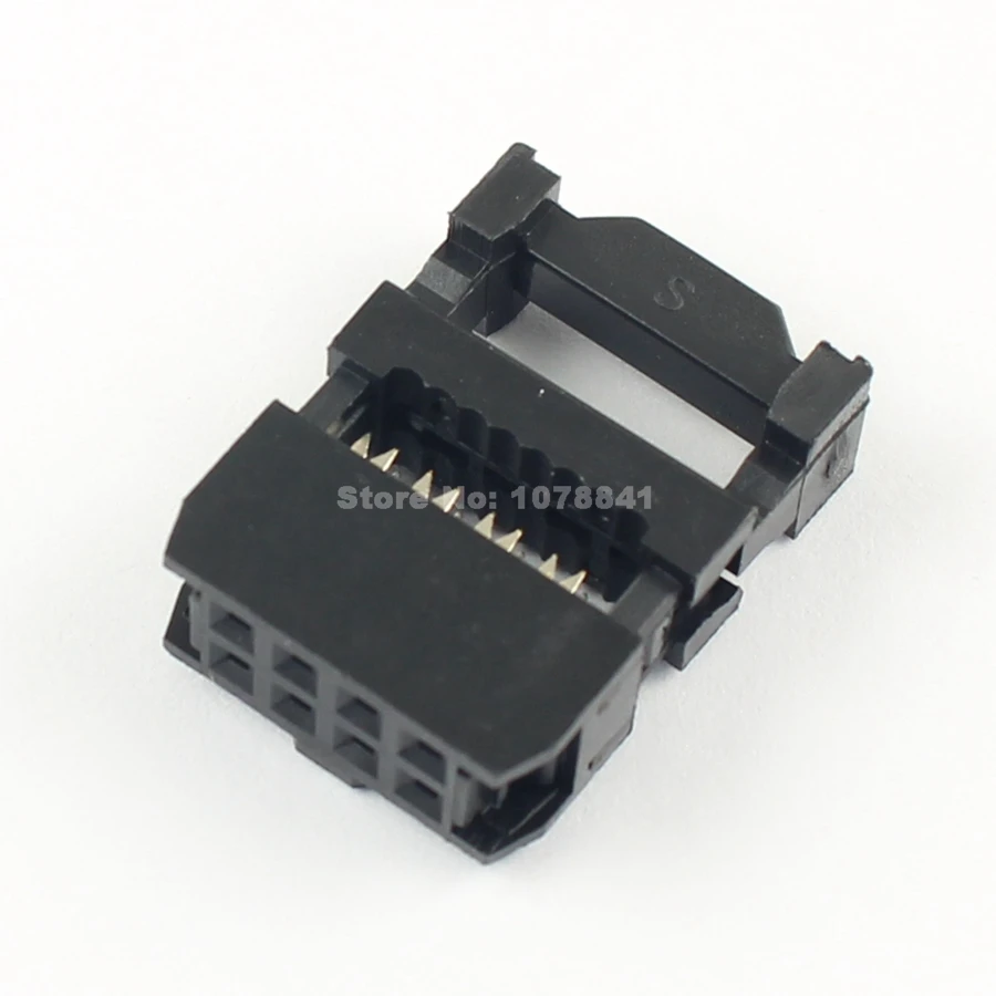 10 шт. 2 54 мм Шаг 2x4 Pin 8 гнездо FC разъема IDC наружный коллектор разъем|connector 2.54mm|connector