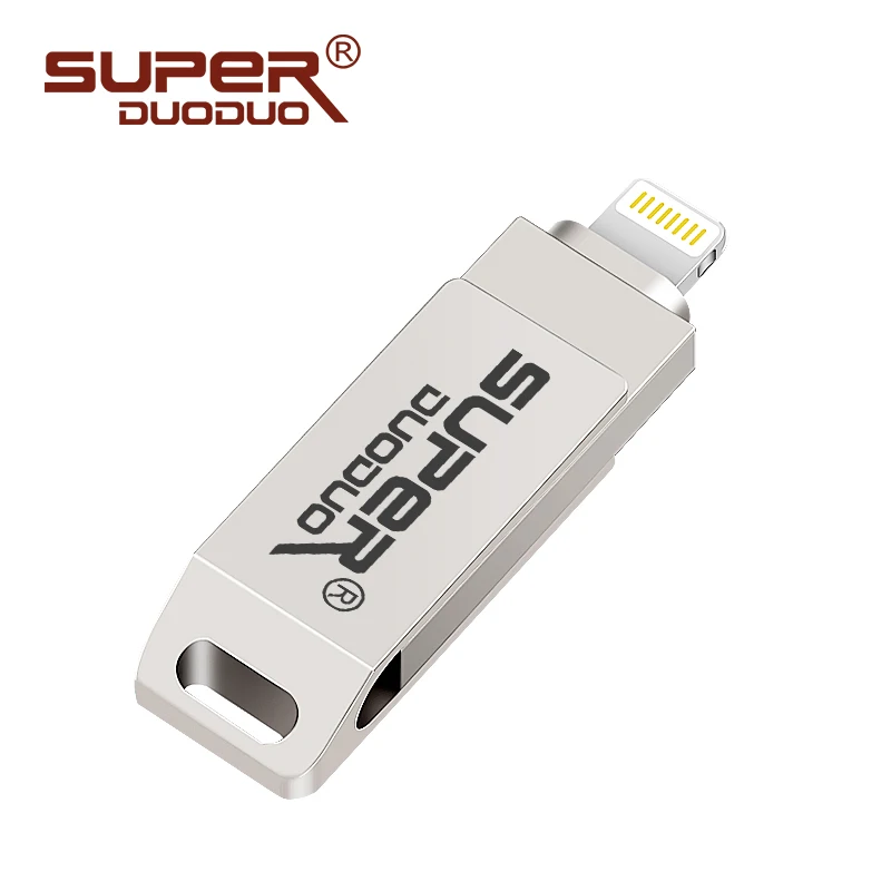 Гарантия качества OTG USB флэш накопитель для iphone X 8 7 Plus 6 6s 5S ipad флеш Гб оперативной
