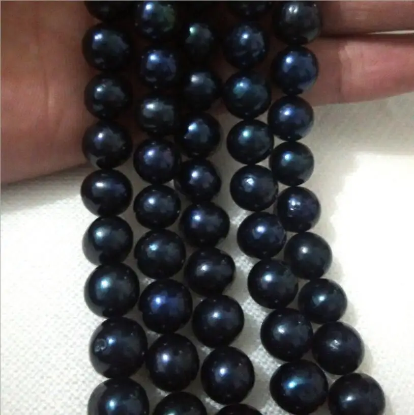 XUEYUN 2017 927+++ 1pc 10-11mm dyeing affordable large price pearl manufacturers nearly round necklace semi-finished produc | Украшения и