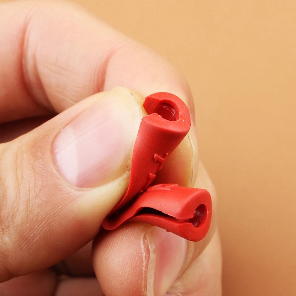 Новый 4 шт./компл. провода для велосипедного тормоза трубы резиновое покрытие