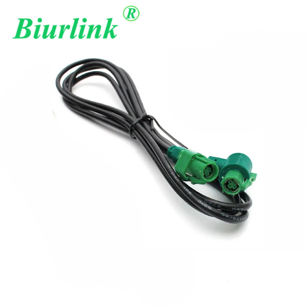 Biurlink круглое 4-контактное отверстие AUX USB-кабель адаптер для BMW 3 5 серии E87 E90 E91 E92 X5 X6