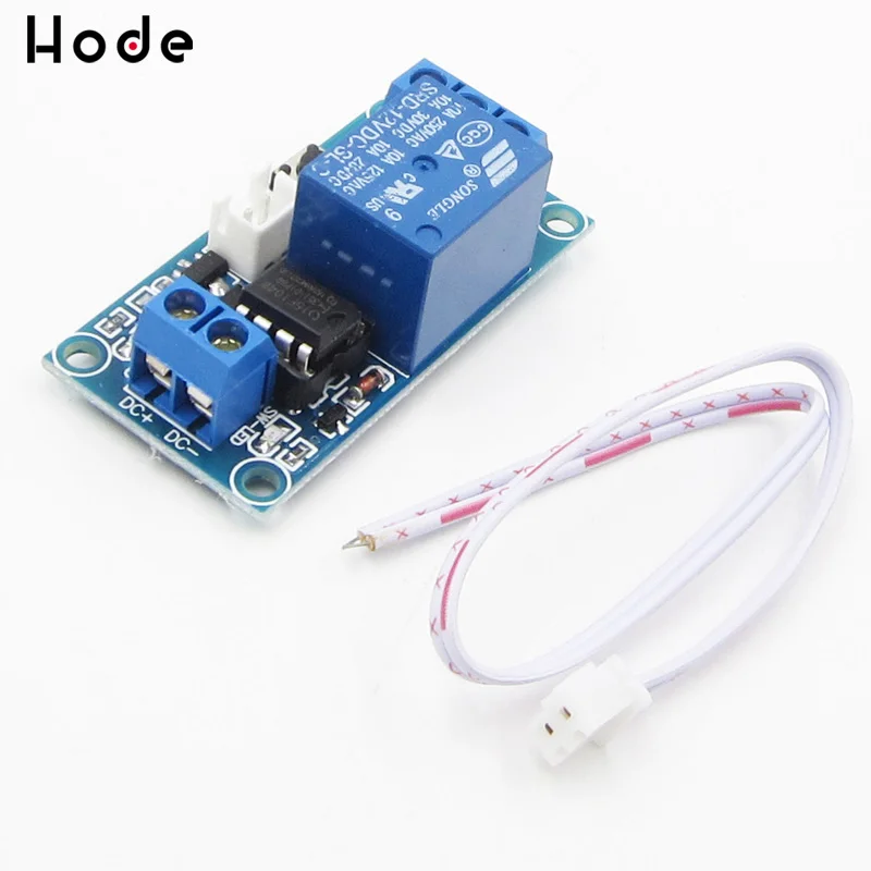 12V 1-канальный модуль реле с блокировкой сенсорным экраном бистабильный