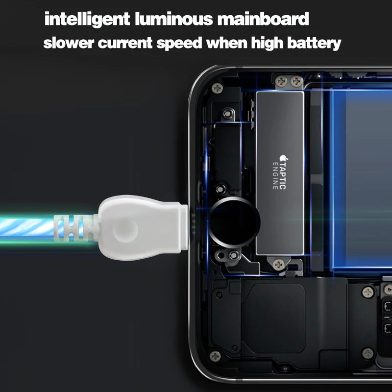 NOHON USB кабель для iPhone 8Pin XS Max XR X 8 7 6 Plus 6S 5S 5 iPad вспышка Быстрая Зарядка Кабели