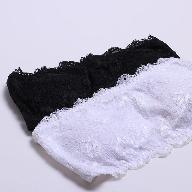 Miss Double Invisible Bras tube top bra suit for summer brassiere seamless sexy lace strapless wireless thin cup anti expose | Женская