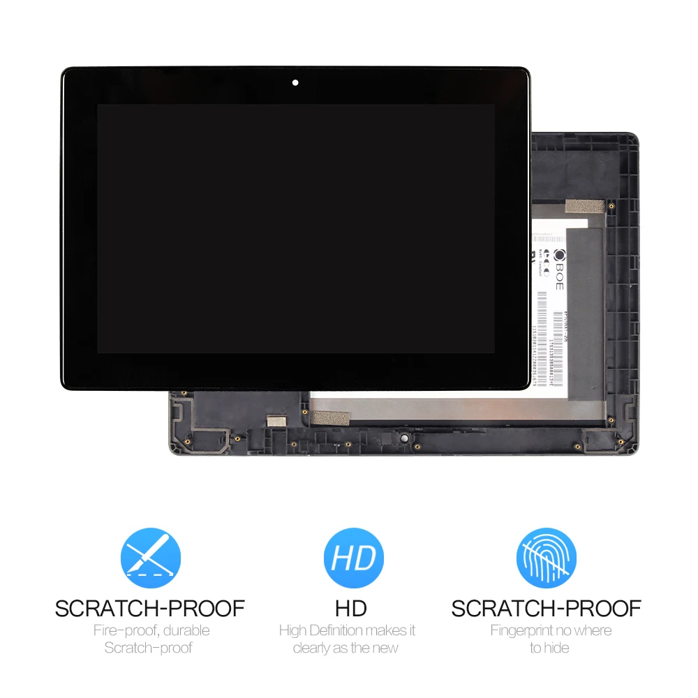 ЖК-экран для Lenovo IdeaTab S6000 сенсорный экран с матрицей дигитайзер датчик ЖК-дисплей