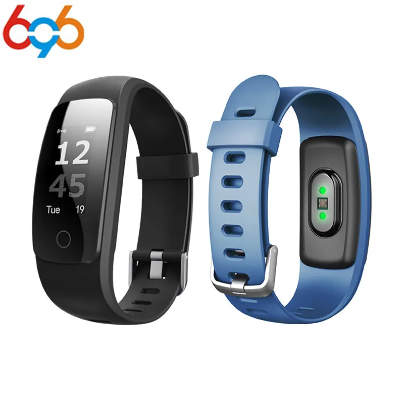 ID107 плюс HR умный Браслет SmartBand монитор сердечного ритма GPS поддерживает все день