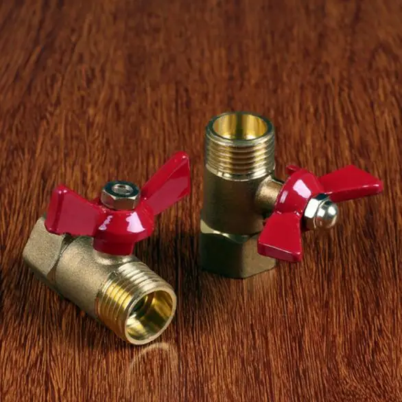 

Детали фильтра для воды, латунный шаровой кран с наружной резьбой 1/2 дюйма на внутреннюю резьбу 1/2 дюйма