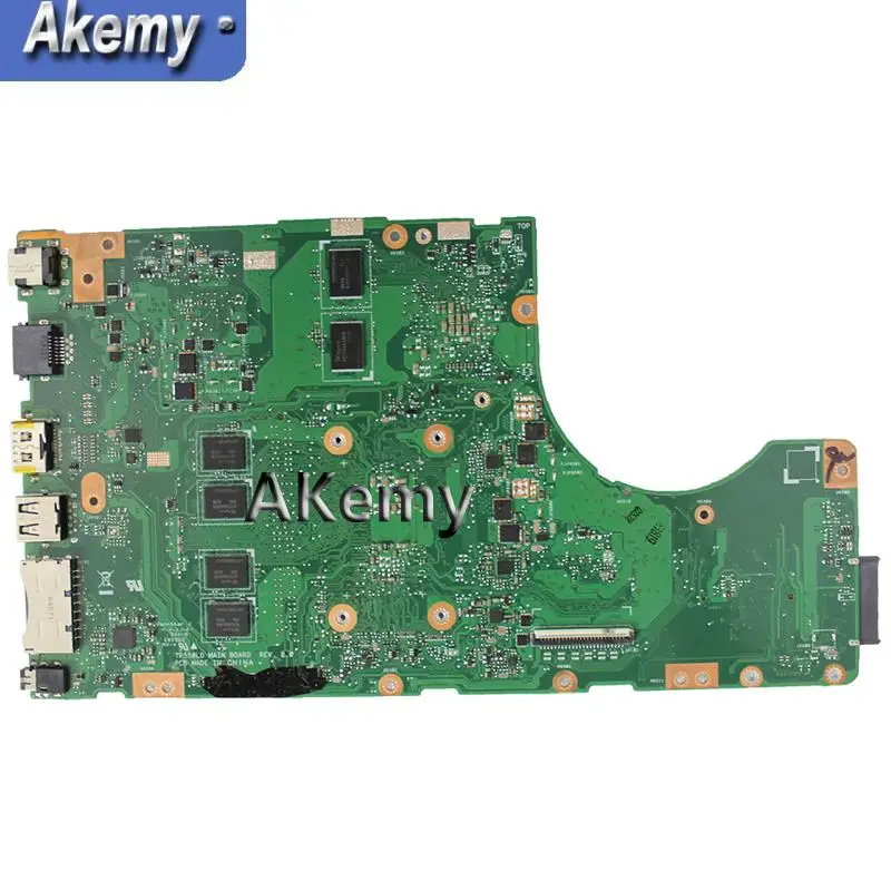 AK TP550LD материнская плата для ноутбука For Asus TP550LA TP550L TP550 тестовая оригинальная DDR3L 4G