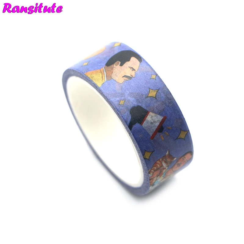 Бумажная лента ranрасположенная R454 Singer Washi ручная декоративная бумажная сделай