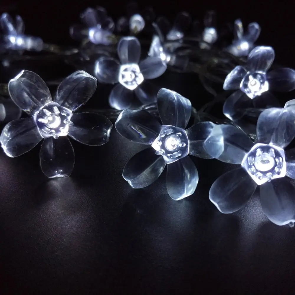 YIYANG украшение дома Вишня светодиодная гирлянда Сакура праздники Гирлянда Декор.