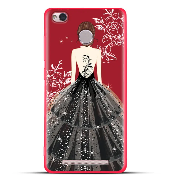 Phone Case For Xiaomi Redmi 3s Luxury TPU Silicone Soft Full Protective Cover for 3 Pro 3S S |