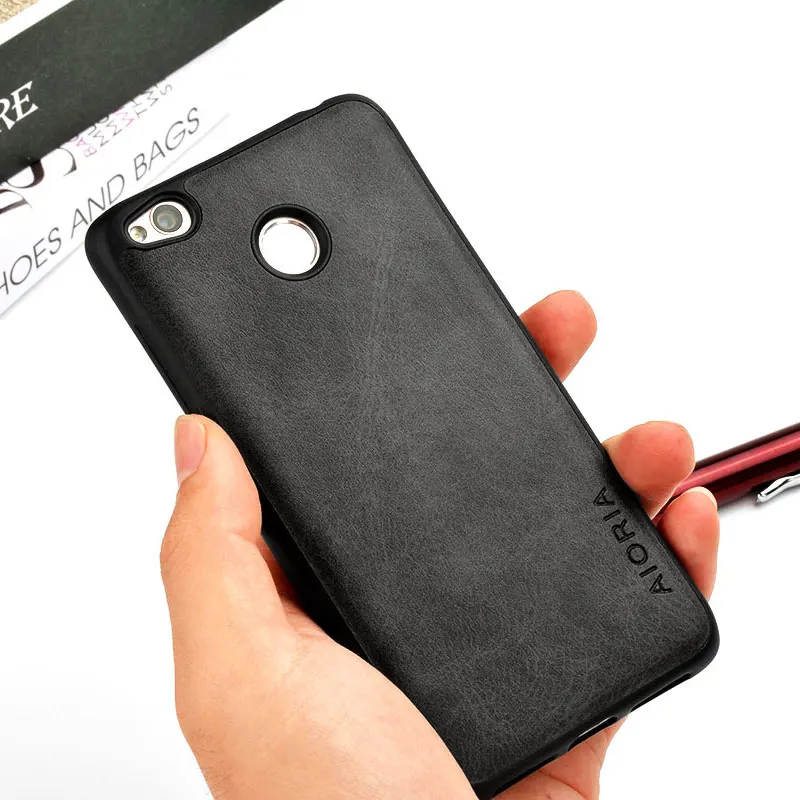 

Для xiaomi redmi 4x чехол coque Роскошные Винтаж Искусственная кожа классический дизайн кожного покрова телефон чехлы для xiaomi redmi 4x принципиально Ка...