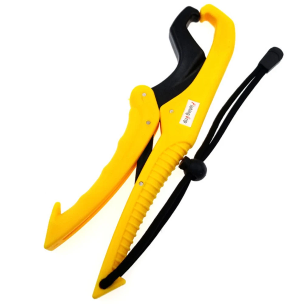 Yellow And Black Захват для рыбной губы " 9" захват для ловли форели ABS рыболовные плоскогубцы с Плавучим контроллером рыболовные снасти из пластика 6 цветов - Цвет: Yellow And Black
