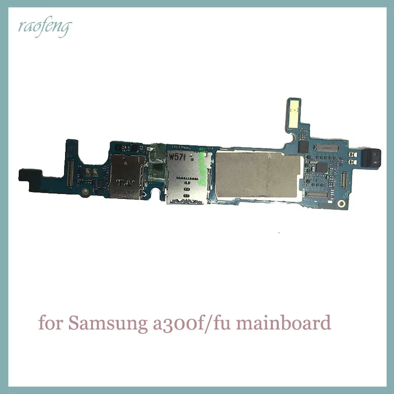 Материнская плата Raofeng для Samsung A3 a300f a300fu разблокированная и оригинальная с android
