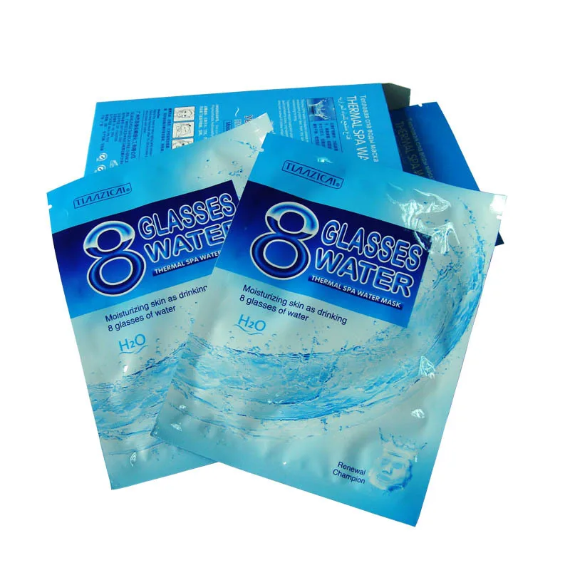 

10PCS/Lot 8 Glasses Water Thermal SPA Face Mask Moisturizing Hydrating Facial Mask Anti-aging Beauty Skin Care Mask