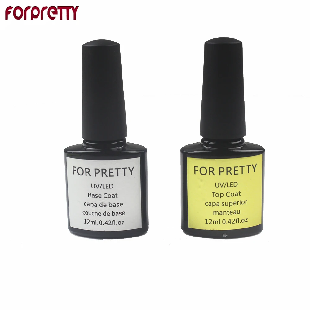 Гель лак для ногтей FORPRETTY Primer Esmalte верхнее покрытие УФ Unhas De laques 12 мл
