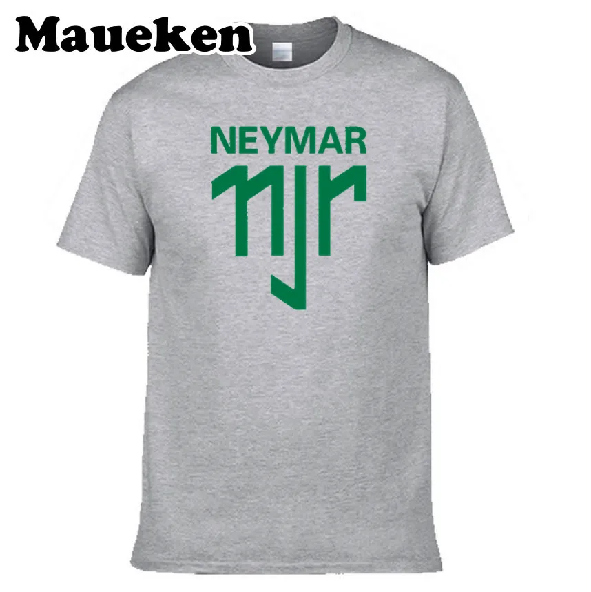 Мужская футболка NEYMAR JR #10 Neymar da Silva Santos Junior мужские футболки с коротким рукавом