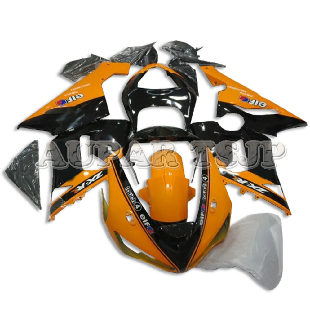 

Body kit For Kawasaki ZX6R ZX636 2005 2006 636 05 06 ABS Panels Plastic Covers Orange Black Injection Molding Fairings