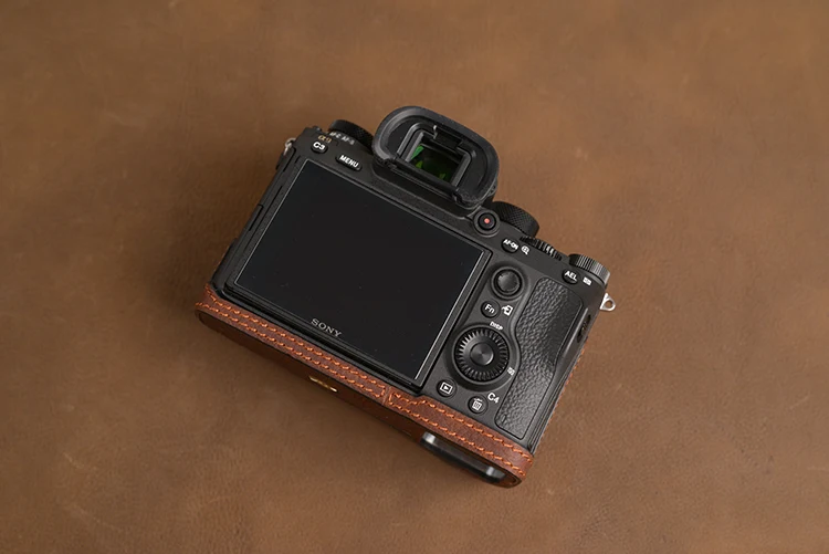 AYdgcam брендовый чехол для камеры из натуральной кожи ручной работы для sony A9 A9 A7R-M3 A7R Mark III
