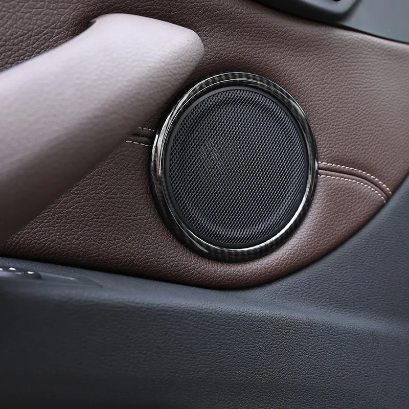 Кольцо для динамика из АБС пластика и углеродного волокна BMW X1 F48 2016/19 2 series 218i Gran
