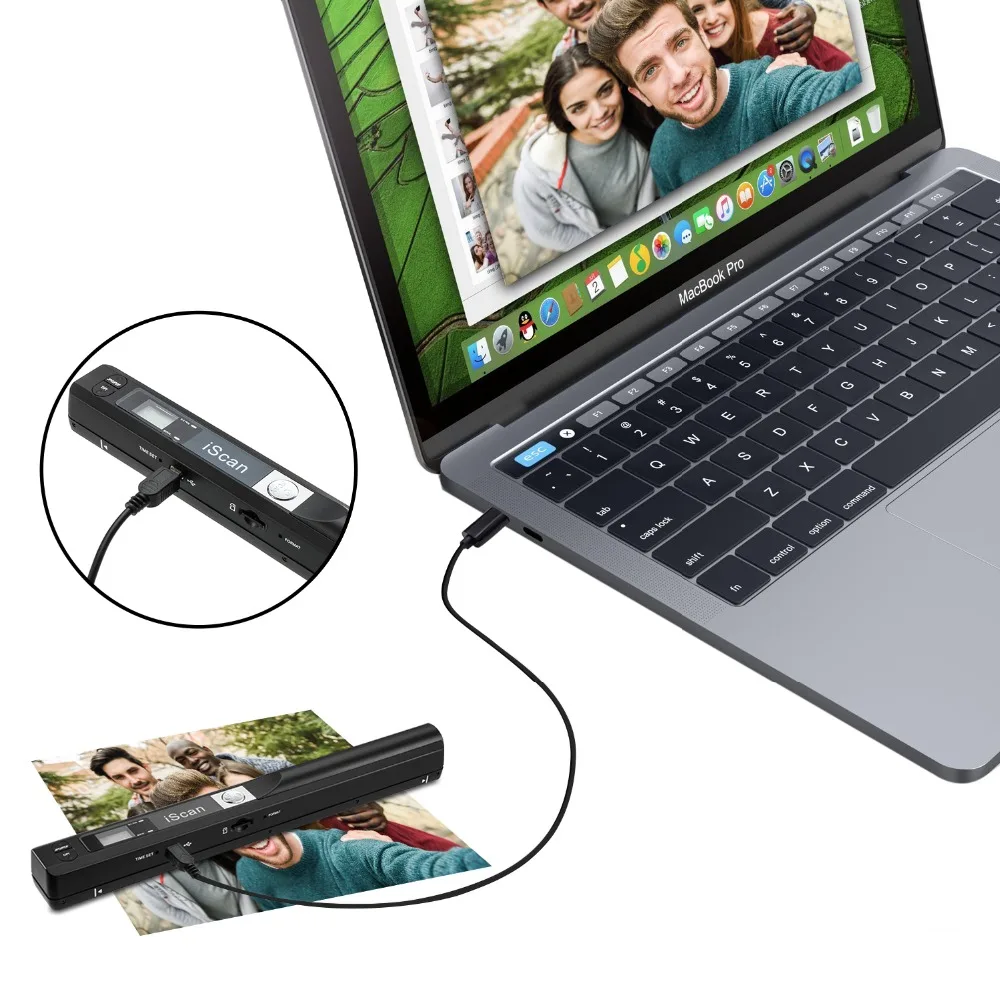 Веха USB файлы/сканер документов сканирования A4 файл бумаги поддержка окна системы устройства для школы/больницы/банка MHT-IScan01