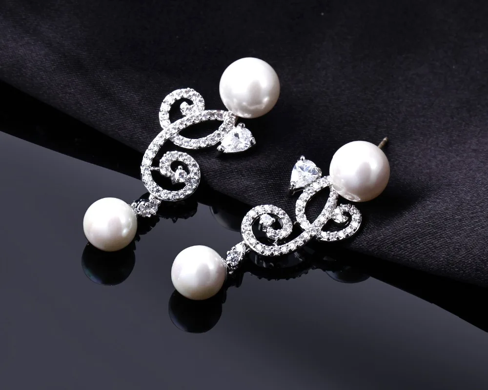 Band New Necklace Earrings Sets Setting with Cubic Zirconia Cadmium Free Statement jewelry set | Украшения и аксессуары