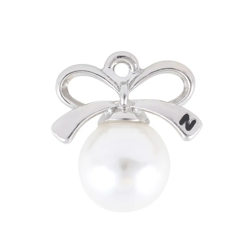 

20PCS Bow-knot Imitation Pearls Dangle Charms for Women Jewelry Making Necklace Bracelet Earrings Accessories DIY Handmade