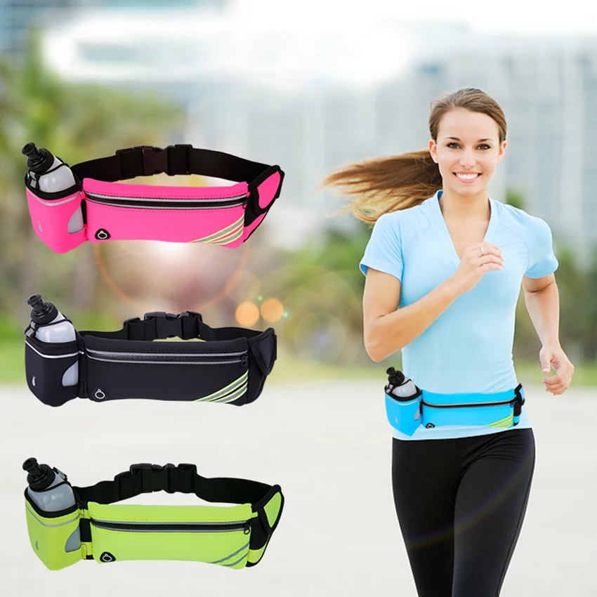 

Running Armband Waist Arm Bag For iPhone Xiaomi 6.5 inch Jogging Belt Belly Bag Women Gym Fitness Bag Lady Sport Accessories
