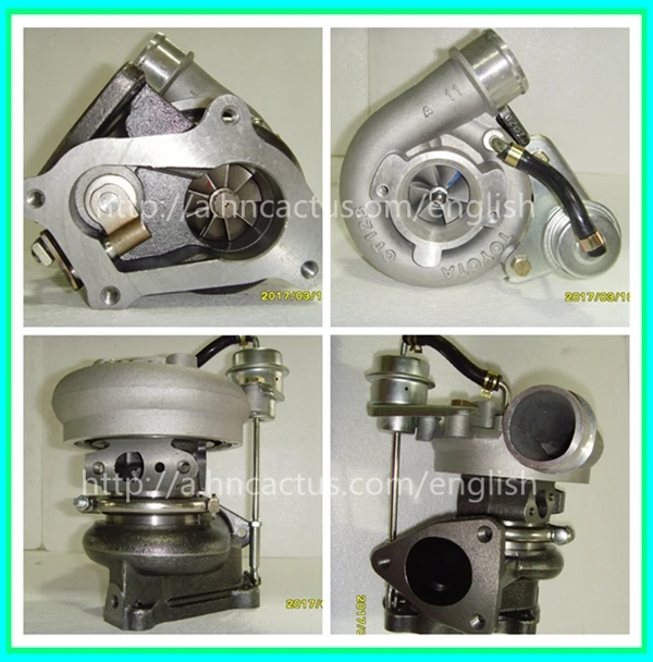 Электрический двигатель 1KZ CT12B турбо зарядное устройство 17201-67020 для Toyota |