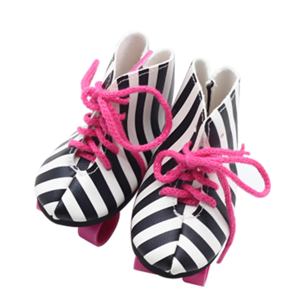 Кукольные роликовые коньки 18 дюймов американские кукольные ботинки 43 см