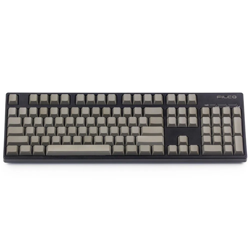 Enjoypbt пустой keycap темно серый вишневый профиль 117 клавиш для Механическая