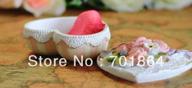 Модный полимерный чехол для ювелирных изделий шкатулка безделушек в форме